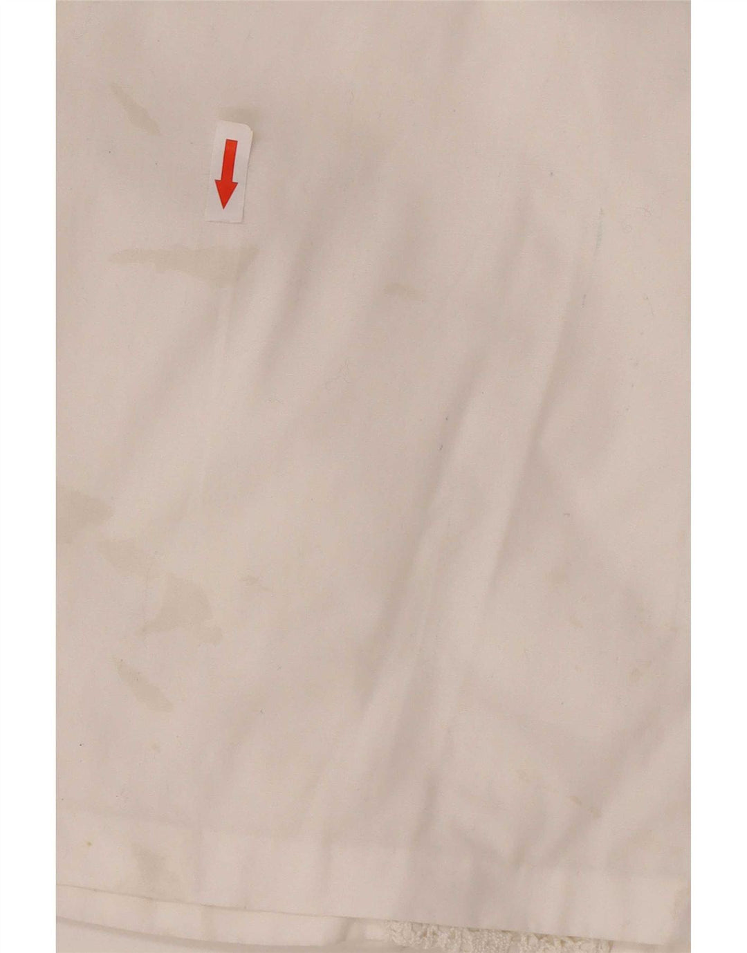 Camisa feminina vintage IT 44 algodão branco médio