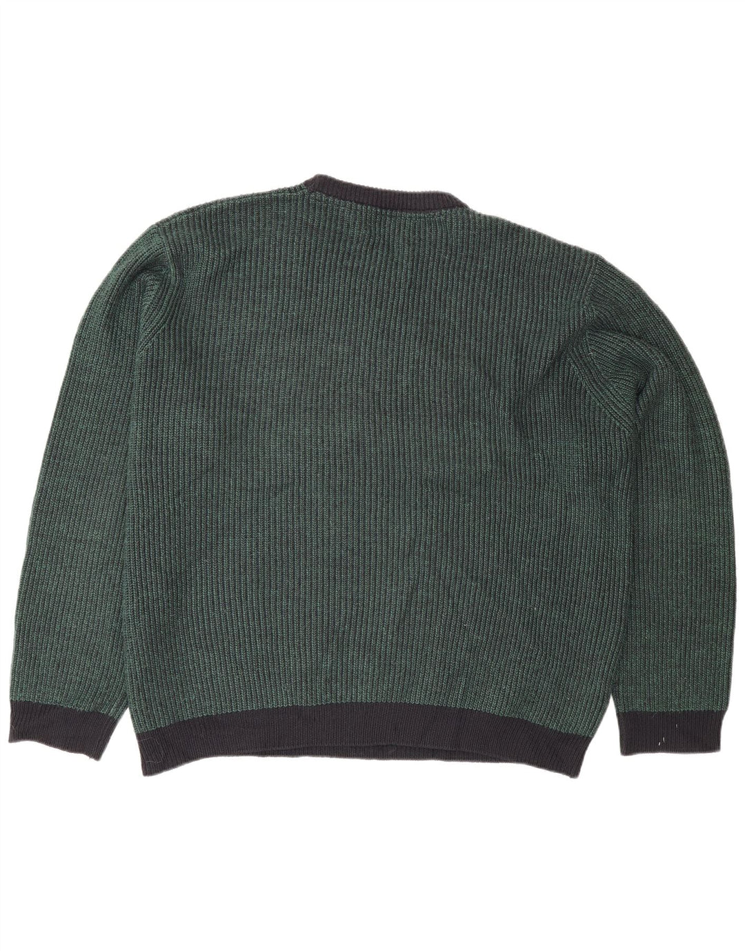 Suéter masculino Marks & Spencer com gola redonda 2XL acrílico verde