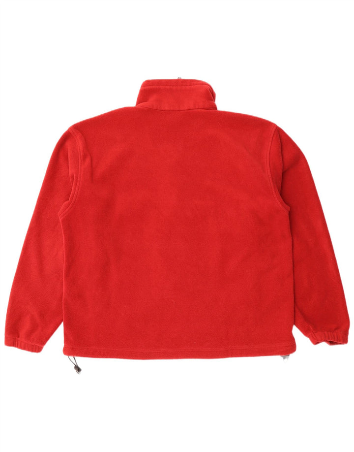 Jaqueta de lã masculina Columbia UK 42 XL poliéster vermelho