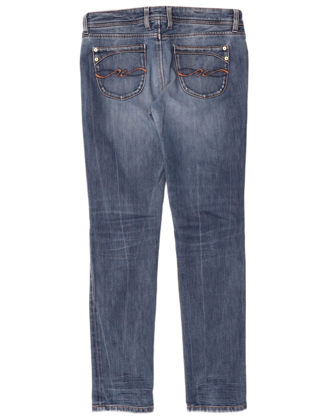 Jeans slim feminino TOMMY HILFIGER W30 L32 algodão azul