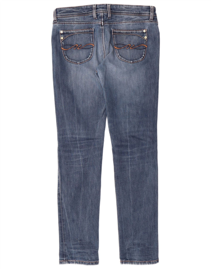 Jeans slim feminino TOMMY HILFIGER W30 L32 algodão azul