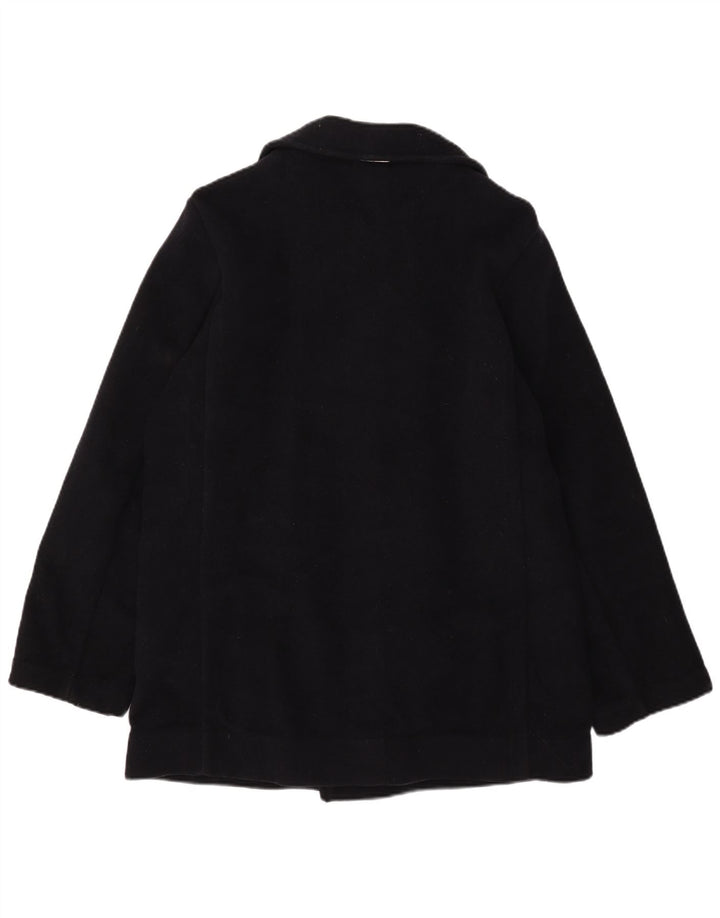 Murphy & Nye Casaco masculino ervilha Reino Unido 40 grande lã azul marinho