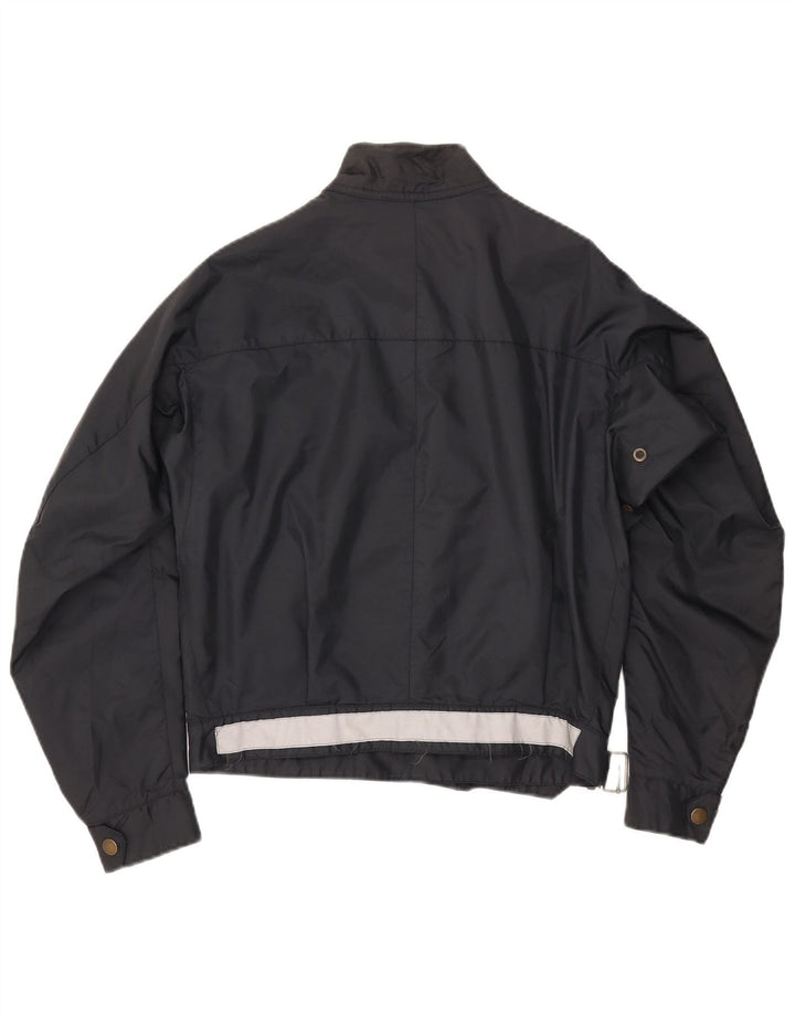 Jaqueta feminina Belstaff Racer IT 42 médio azul marinho nylon