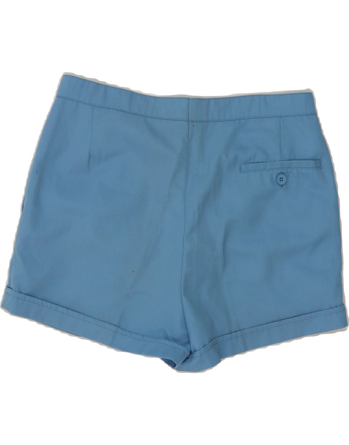 ELLESSE Womens Pegged Chino Shorts W32 Large  Blue Cotton Vintage Ellesse and Second-Hand Ellesse from Messina Hembry 