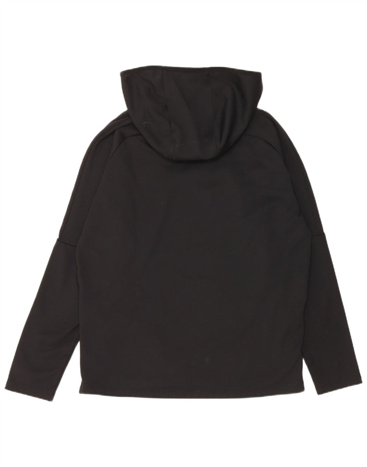 Nike Mens Dri Fit Hoodie Jumper Médio Preto Poliéster