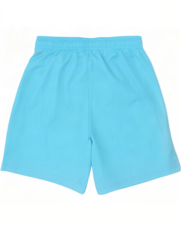 Shorts esportivos Puma meninos 11-12 anos azul colorblock poliéster