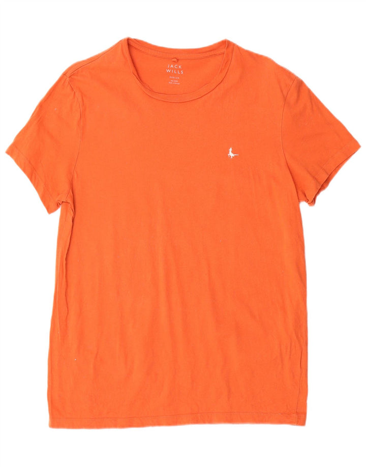 Camiseta masculina Jack Wills laranja médio