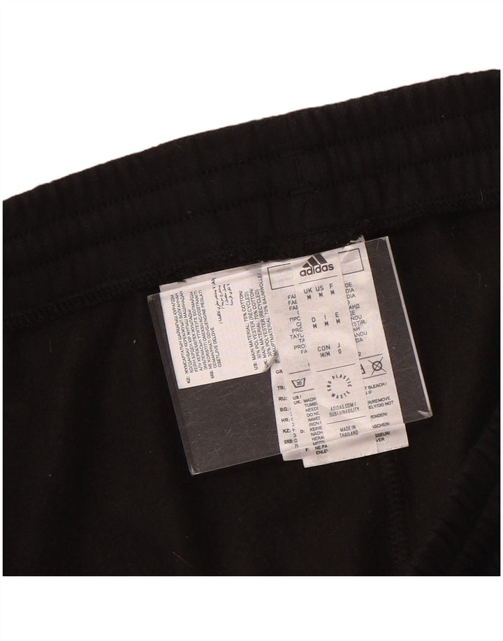 Adidas Mens Treino Calças Joggers Médio Algodão Preto