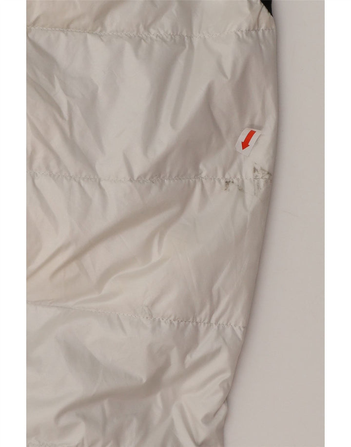Colete acolchoado masculino BLAUER UK 36 pequeno poliacrílico branco