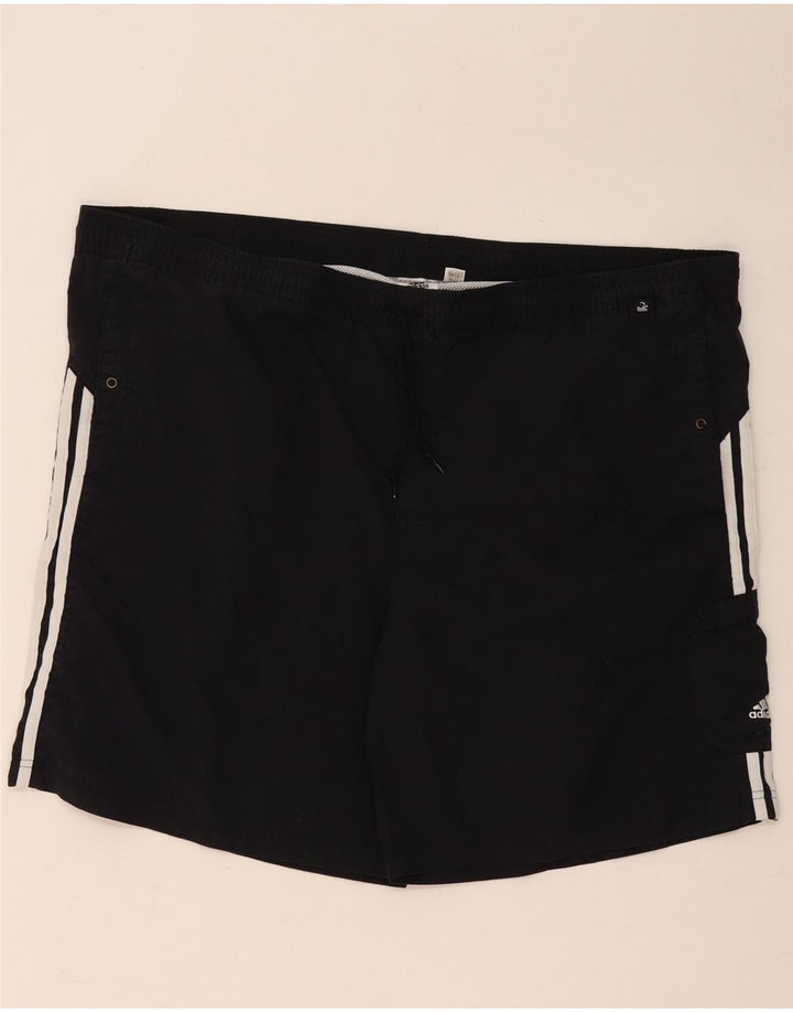 Shorts esportivos masculinos Adidas 2XL preto poliamida