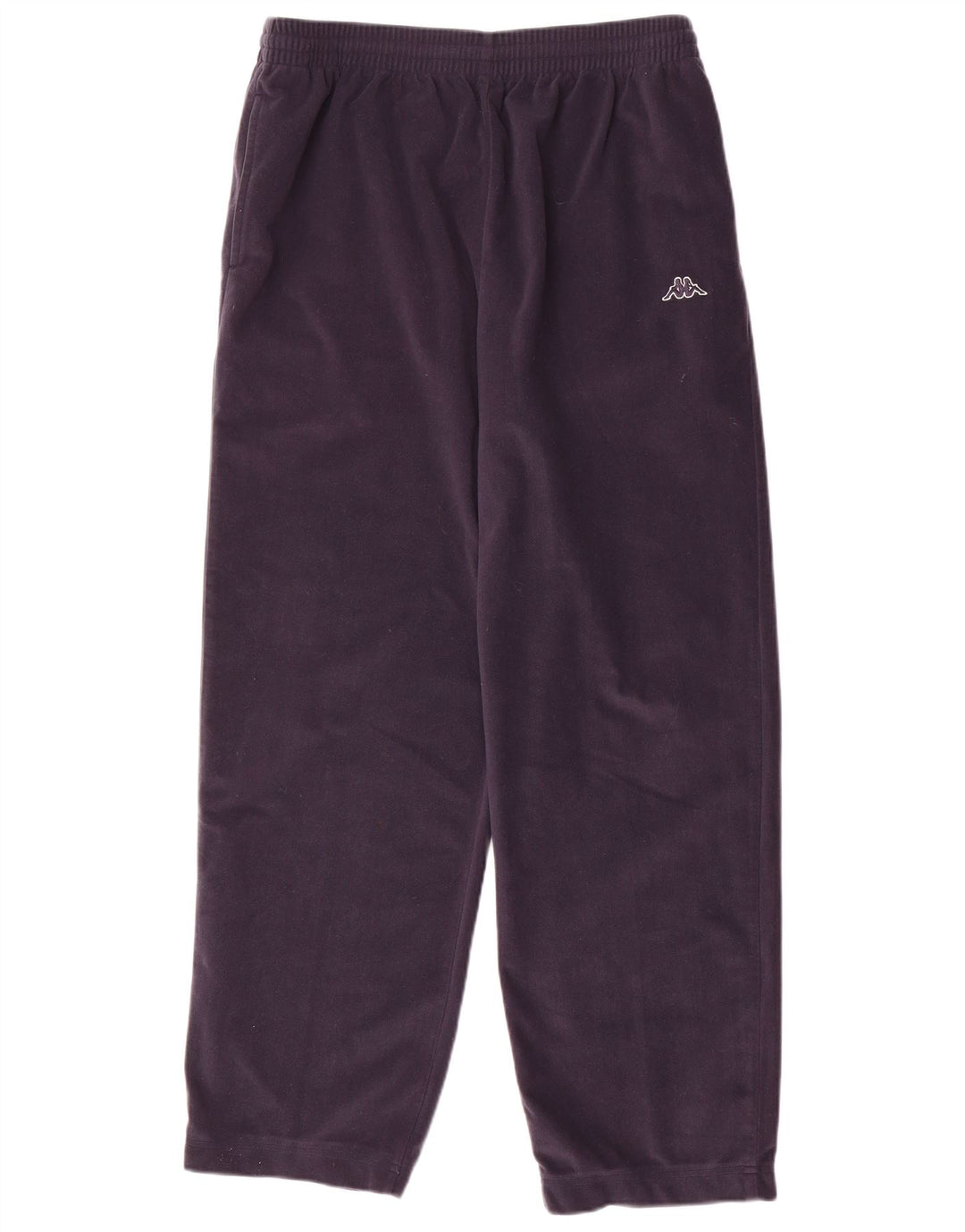 Calça de treino masculina Kappa grande poliéster azul marinho