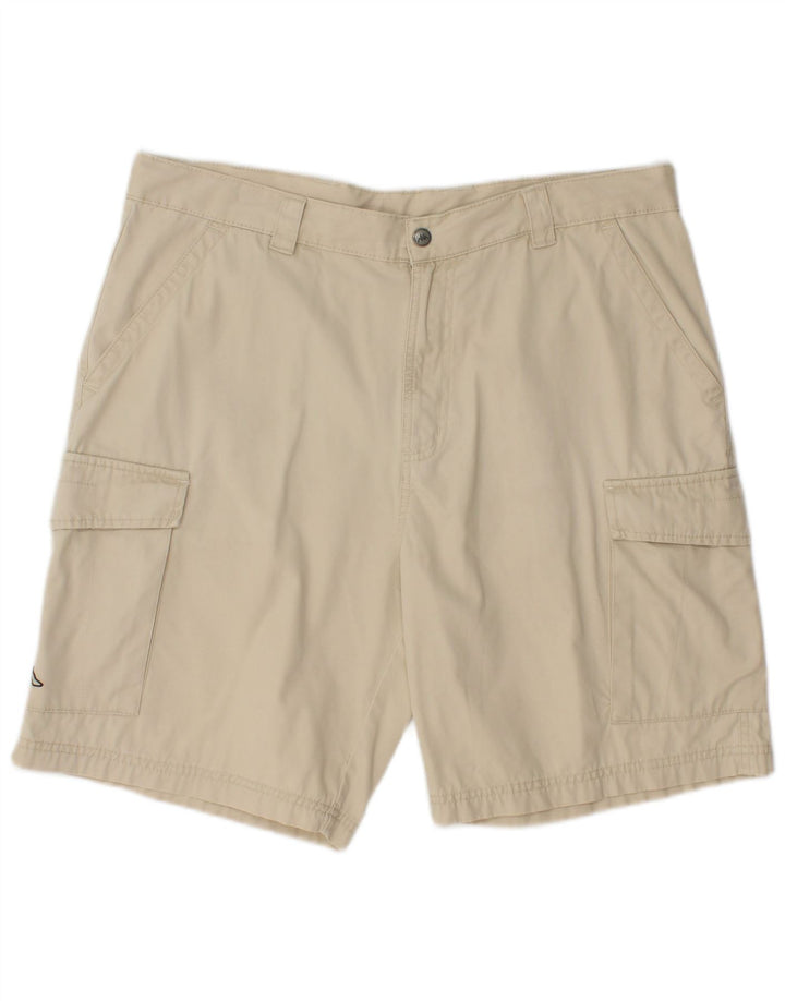 Shorts cargo masculino KAPPA médio W32 algodão bege