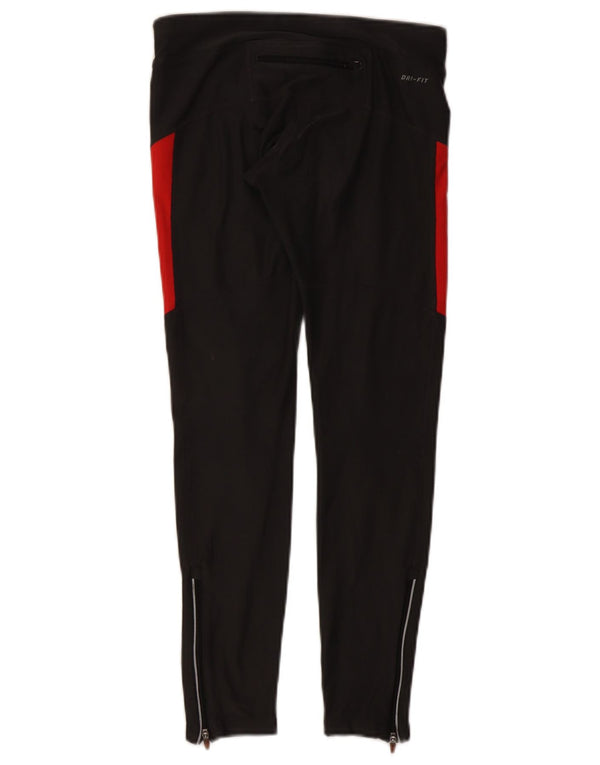 Leggings Nike Dri Fit para mulher UK 8 pequeno preto colorblock poliéster