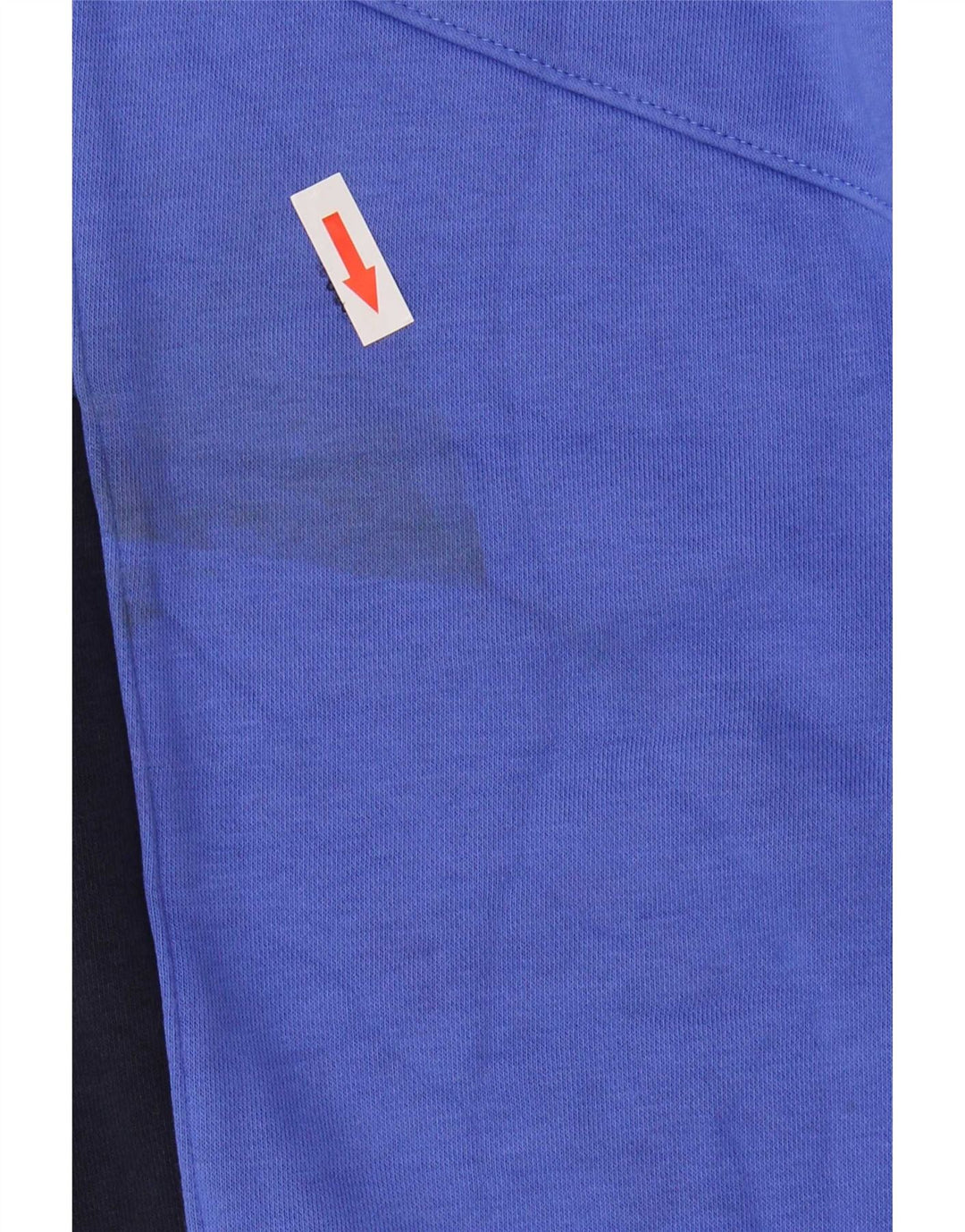Calça de treino masculina Nike Joggers médio azul colorblock algodão