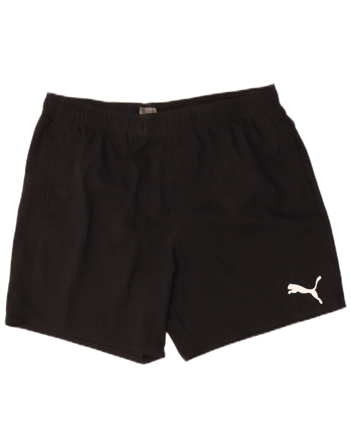 Shorts esportivos masculinos Puma XL preto poliéster