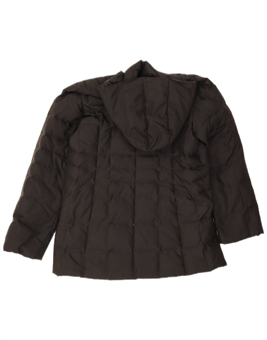Jaqueta acolchoada com capuz feminino Sergio Tacchini IT 46 grande preta