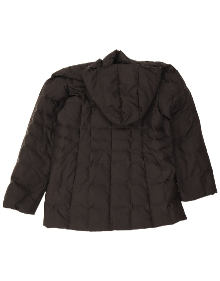 Jaqueta acolchoada com capuz feminino Sergio Tacchini IT 46 grande preta