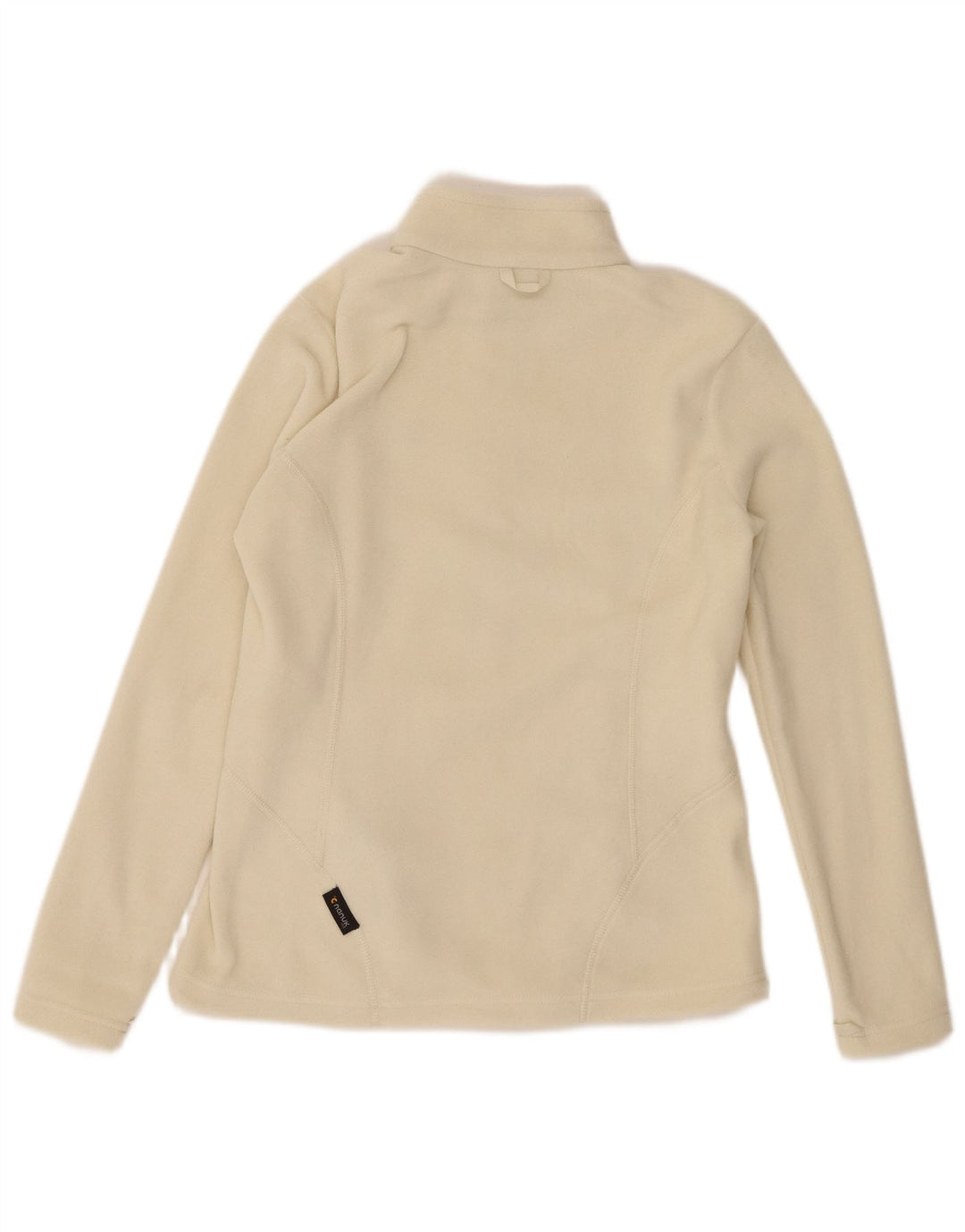 Jaqueta feminina de lã com forro Jack Wolfskin Reino Unido 8/10 pequena poliéster branco