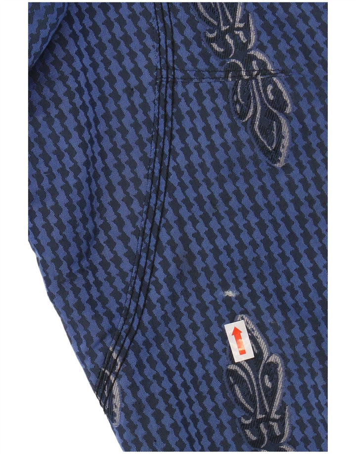 Jaqueta corta-vento feminina PROLINE UK 18 XL azul Houndstooth