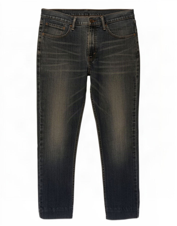 Calça jeans reta masculina Levi's W36 L27 azul