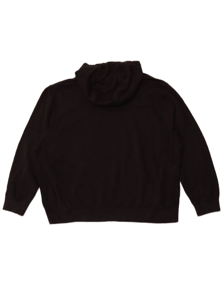 NIKE Mens Hoodie Jumper XL Algodão Preto