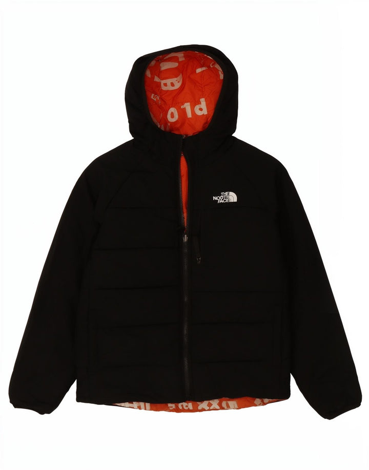 Casaco reversível com capuz The North Face Boys 13-14 anos grande preto