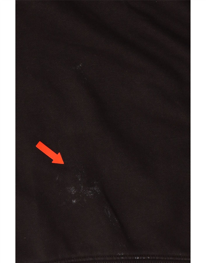 LEVI'S Masculino Relaxed Graphic Moletom Jumper Grande Algodão Preto