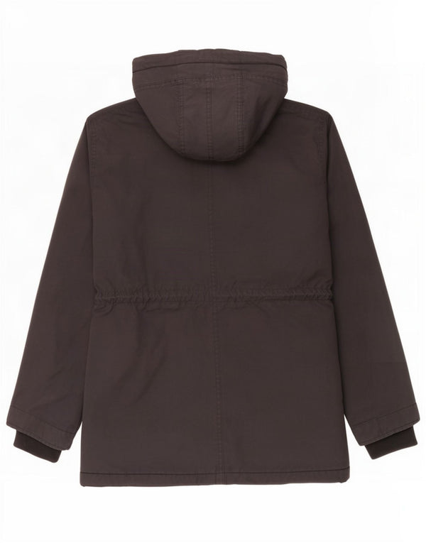 Casaco corta-vento com capuz para meninos Lyle & Scott 14-15 anos algodão preto