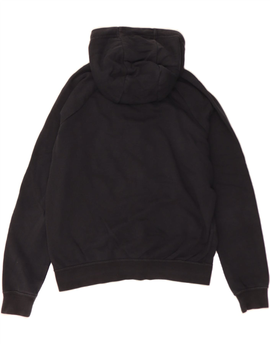 NIKE Womens Zip Hoodie Sweater UK 10 Small Black Cotton Vintage Nike and Second-Hand Nike from Messina Hembry 