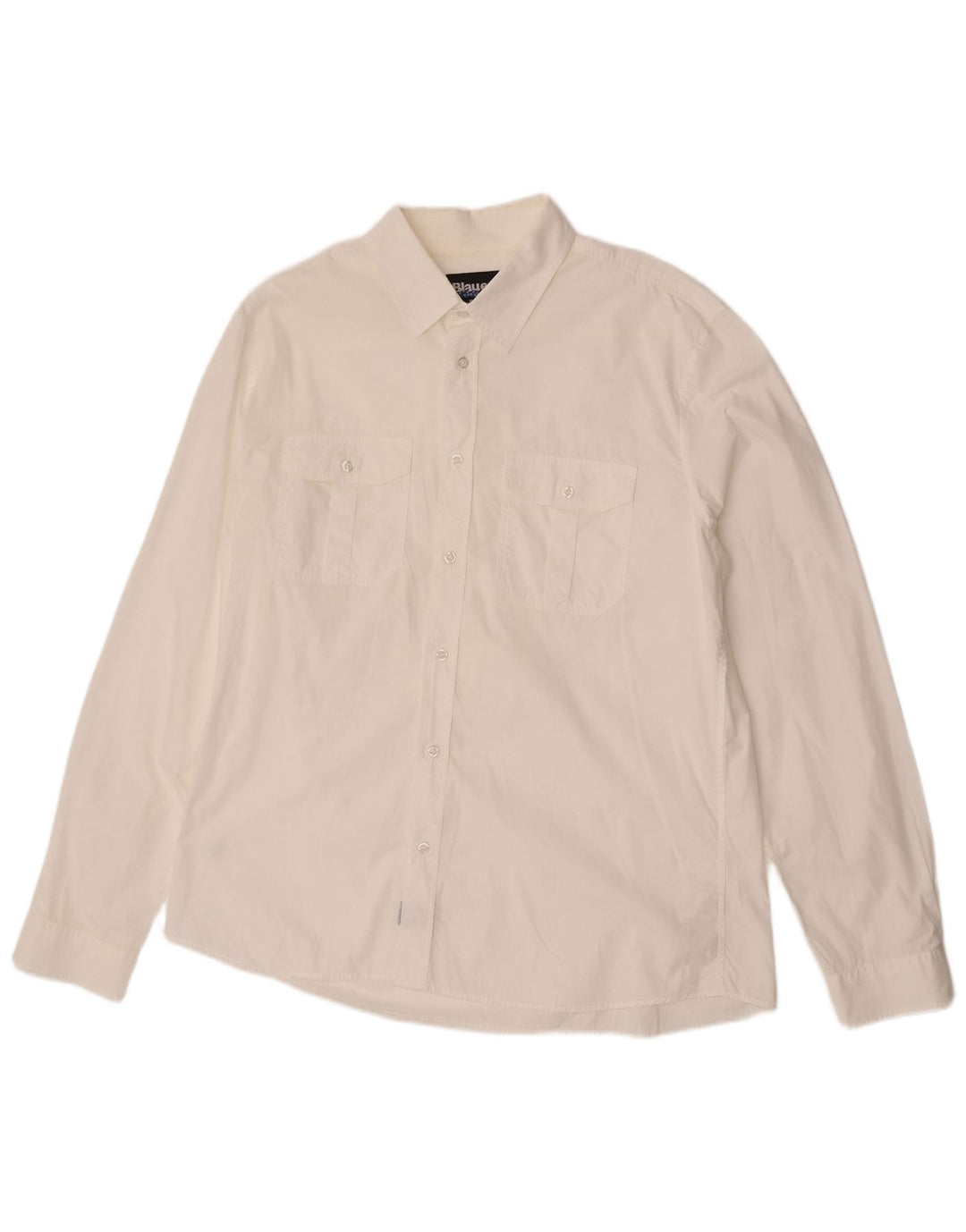 Camisa masculina Blauer 3XL algodão branco