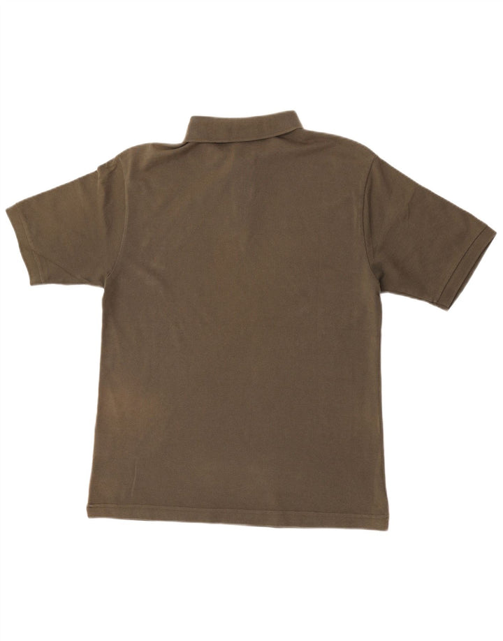 Camisa polo masculina Kappa de algodão cáqui médio