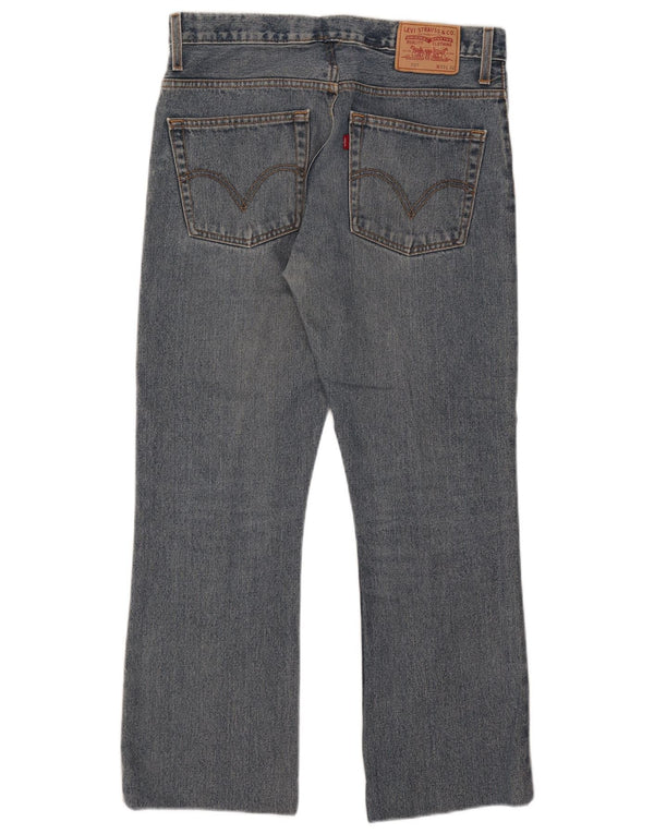 Calça jeans feminina Levi's 507 Bootcut W33 L28 azul algodão
