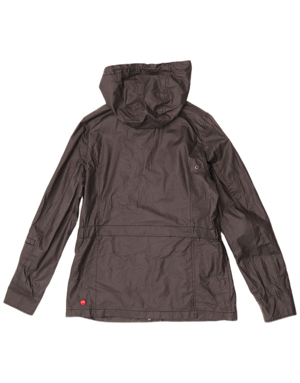 Jaqueta de chuva feminina com capuz O'Neill UK 18 XL algodão preto