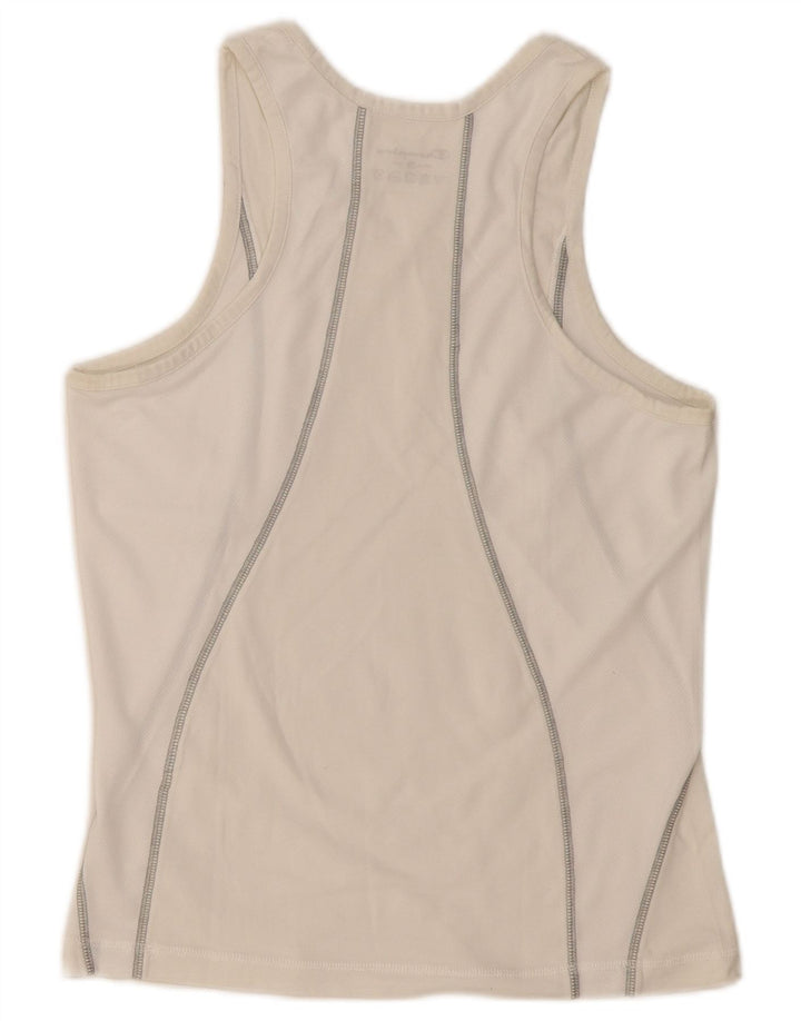 Colete feminino Champion UK 14 grande branco