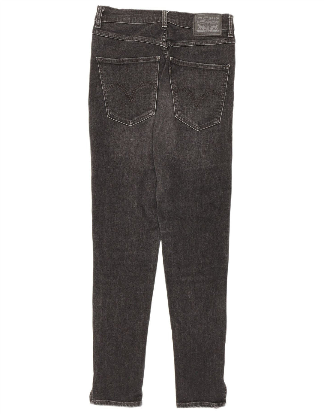 Jeans skinny feminino Levi's W27 L27 algodão preto