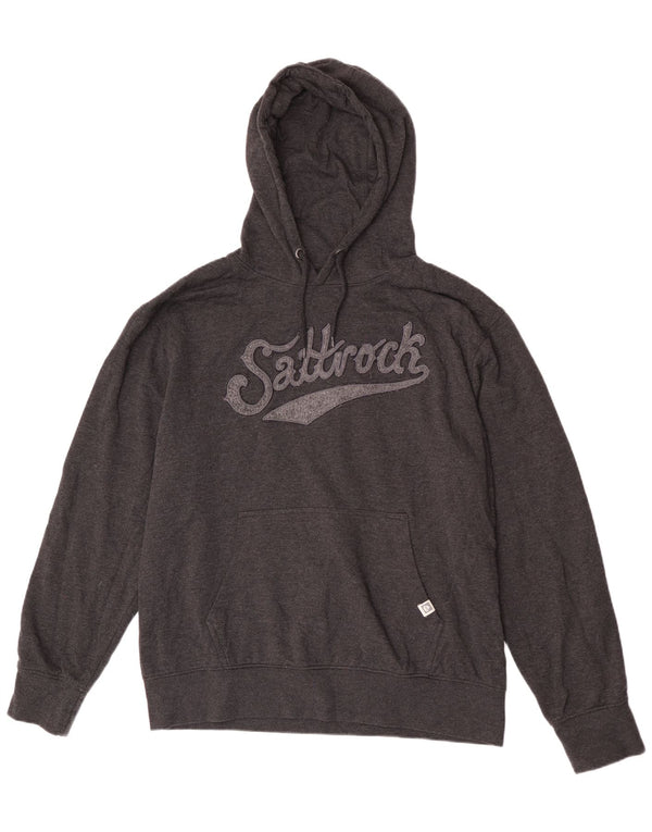 Saltrock masculino gráfico moletom com capuz 2XL algodão cinza