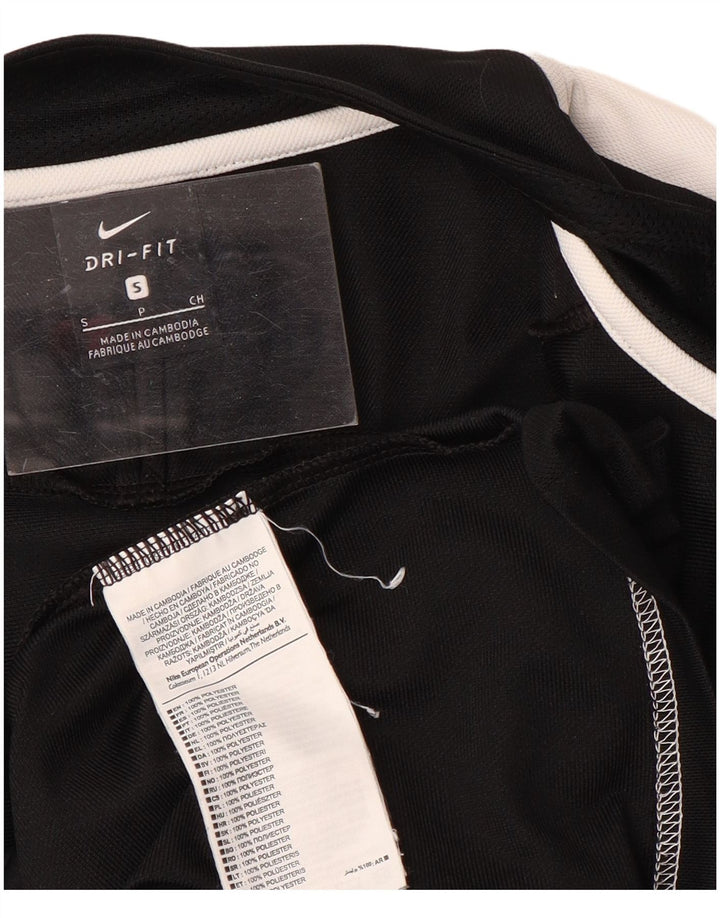 Nike Mens Treino Top Jacket Pequeno Preto Colorblock Poliéster Esportes