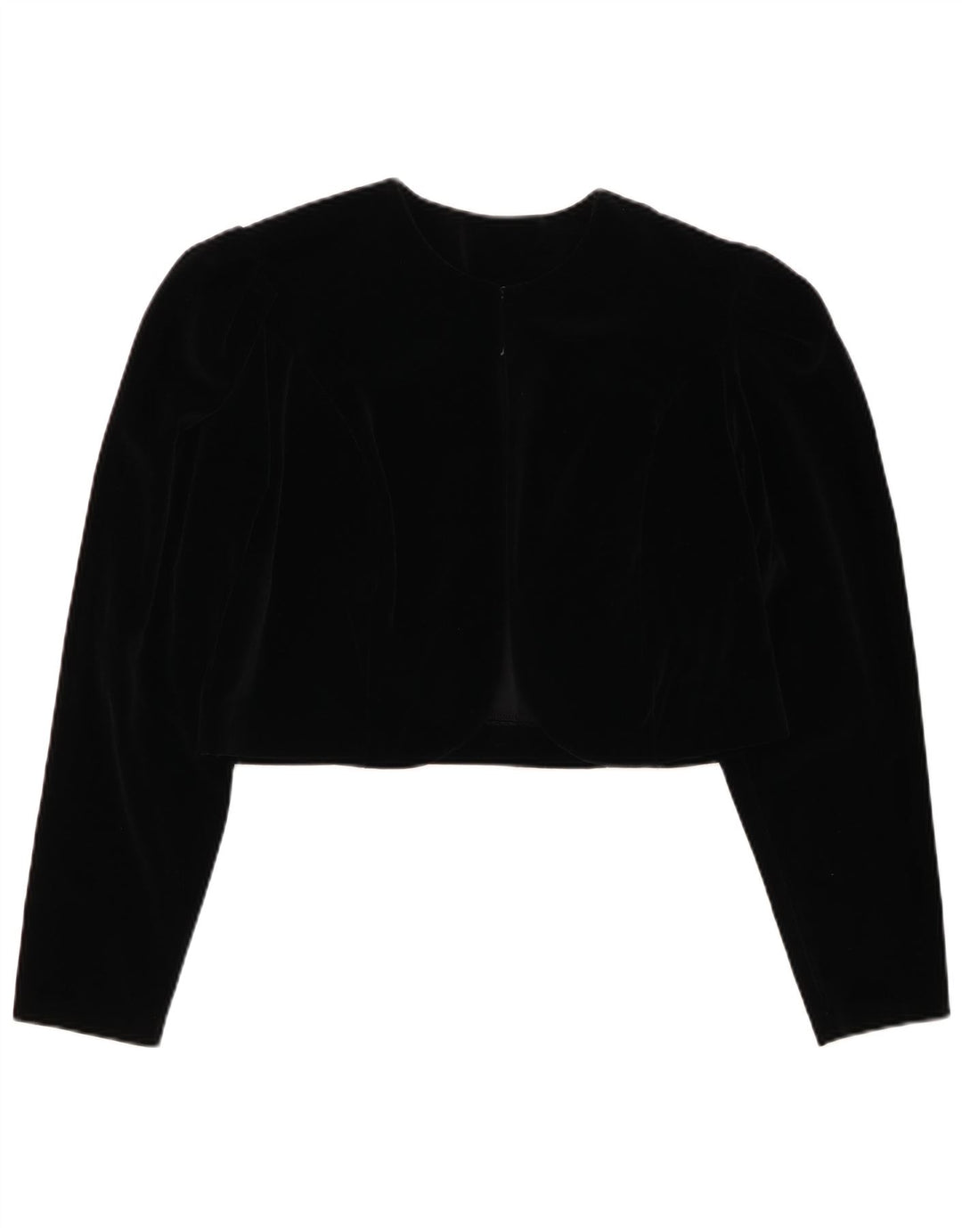 CHOU CHOU Top Bolero Feminino Reino Unido 14 Grande Preto