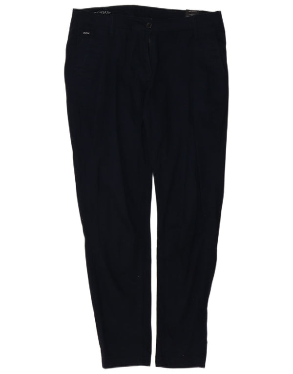 G-Star Calça Chino Feminina Bronson Mid Rise Skinny W28 L30 Azul Marinho