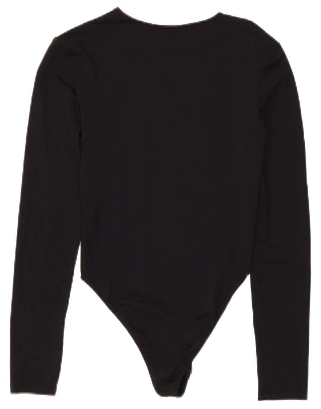 Macacão feminino de manga comprida Zara UK 8 pequeno preto poliamida