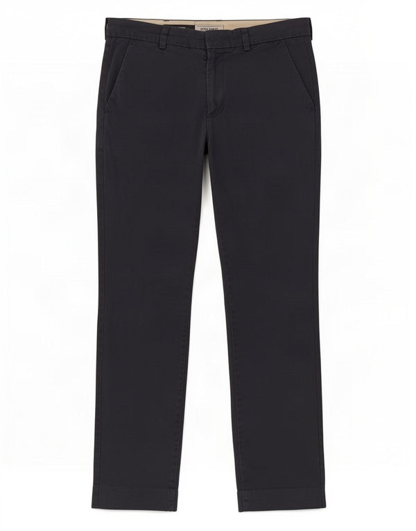 Dockers Mens Slim Chino Trousers W32 L32 Navy Blue Cotton