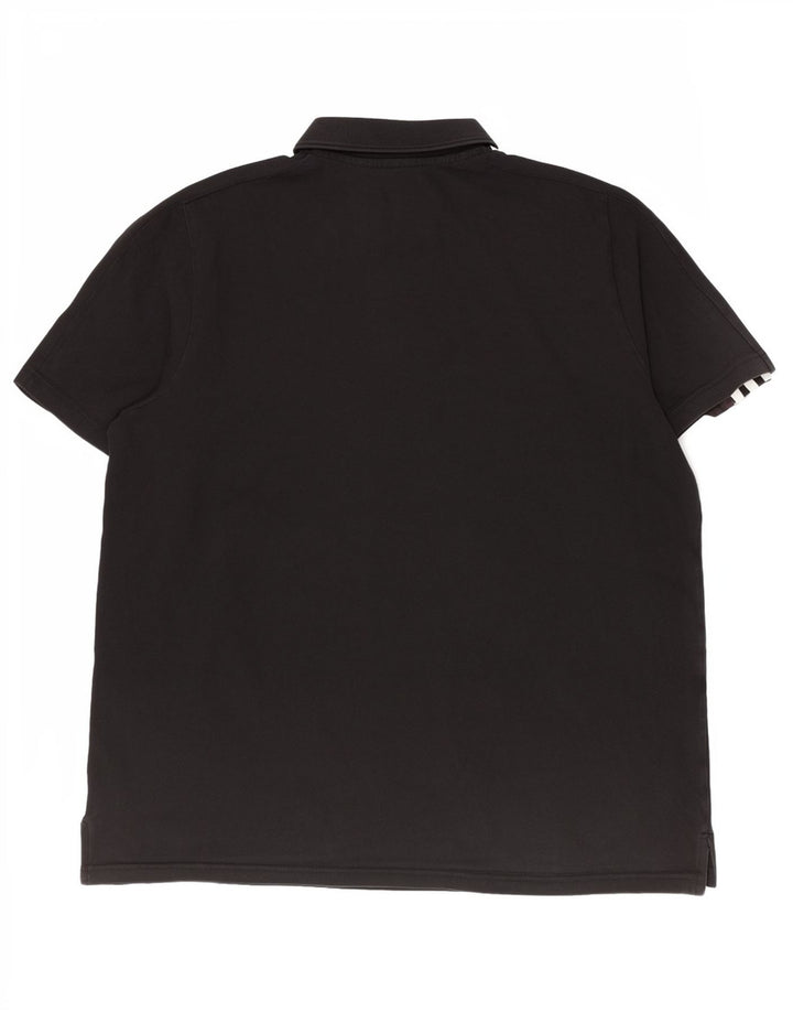 Camisa polo masculina Adidas 2XL algodão preto