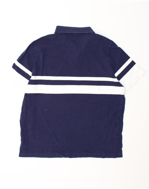 Camisa polo masculina PUMA XL azul marinho algodão colorblock