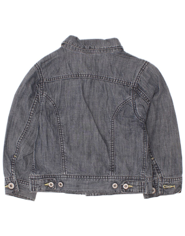 Diesel Jaqueta jeans masculina 2-3 anos algodão azul