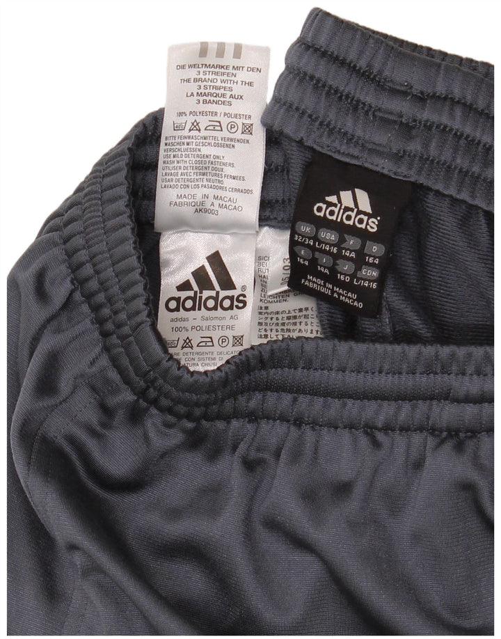 Calças de treino Adidas menino 13-14 anos azul marinho poliéster