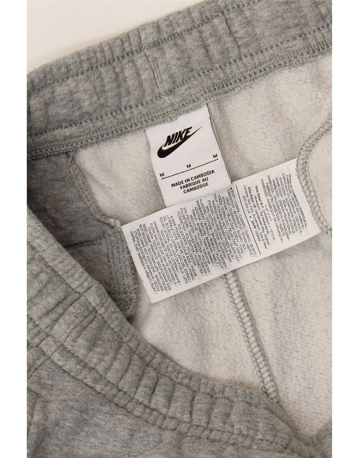 Calça de treino masculina NIKE Joggers cinza médio algodão manchado