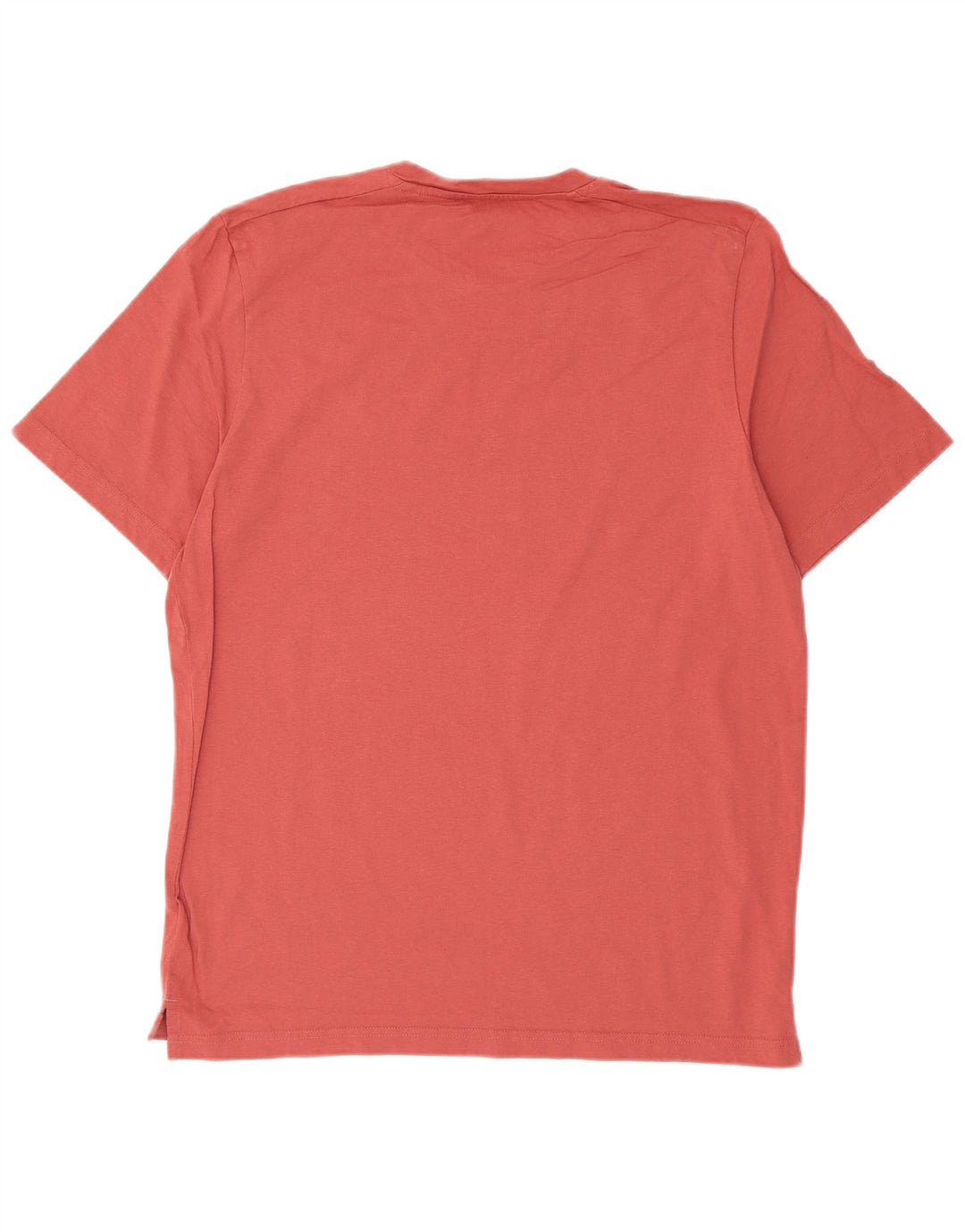 Puma Mens Graphic T-Shirt Top Grande Algodão Vermelho
