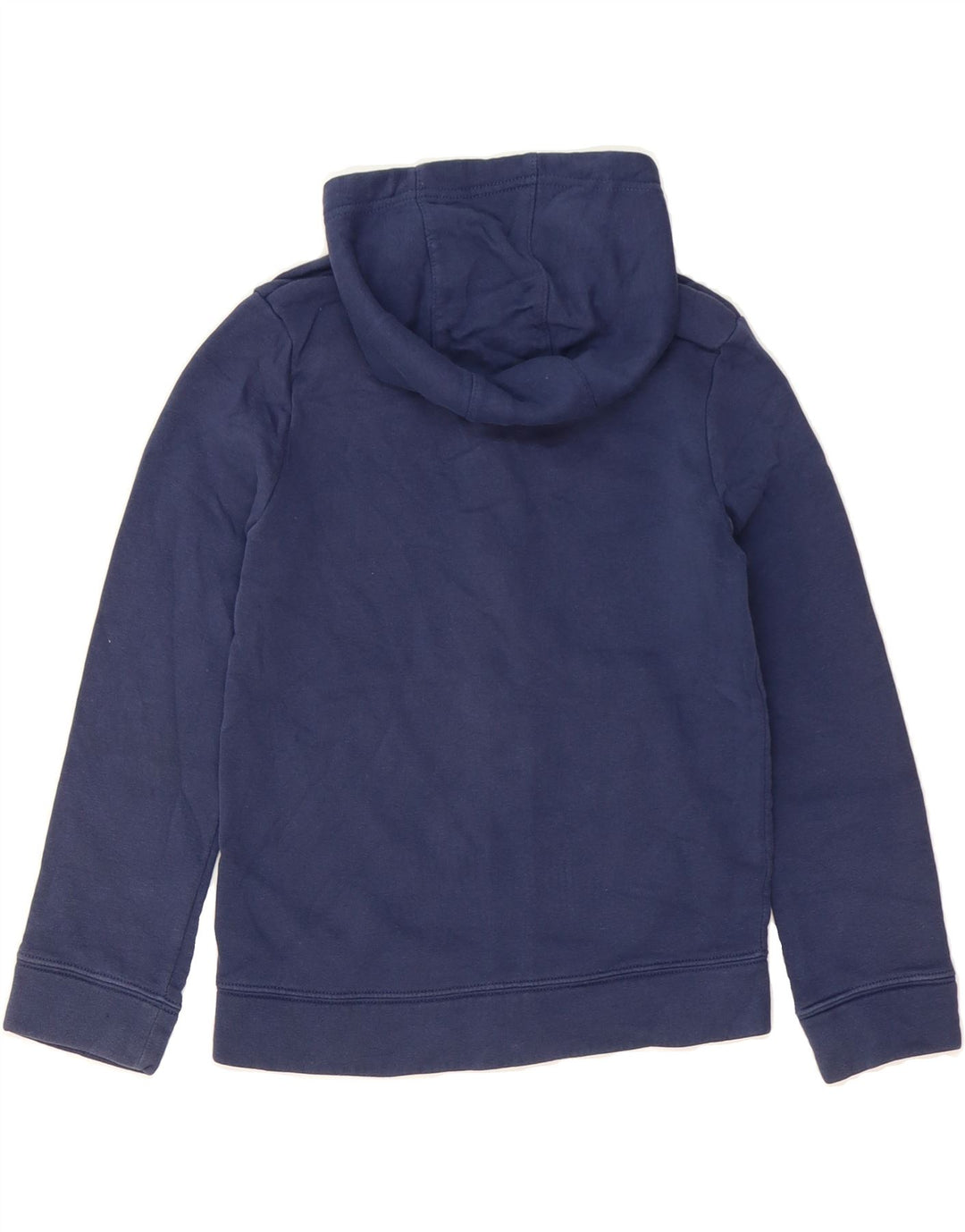 NIKE Boys Zip Hoodie Sweater 7-8 Years Small  Navy Blue Cotton Vintage Nike and Second-Hand Nike from Messina Hembry 