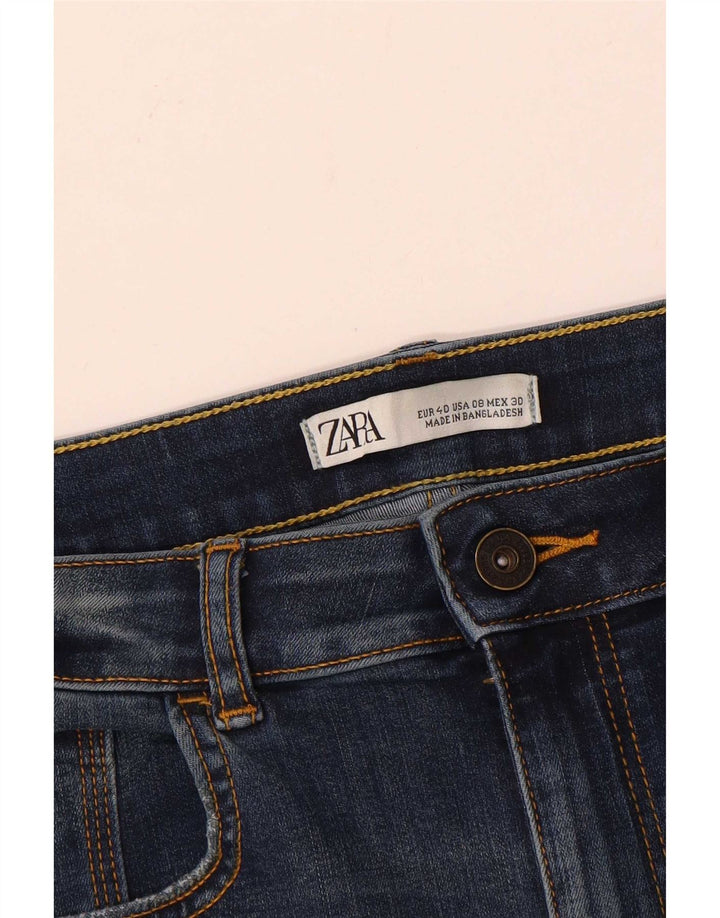 Calça jeans skinny feminina Zara EU 40 médio W30 L28 azul