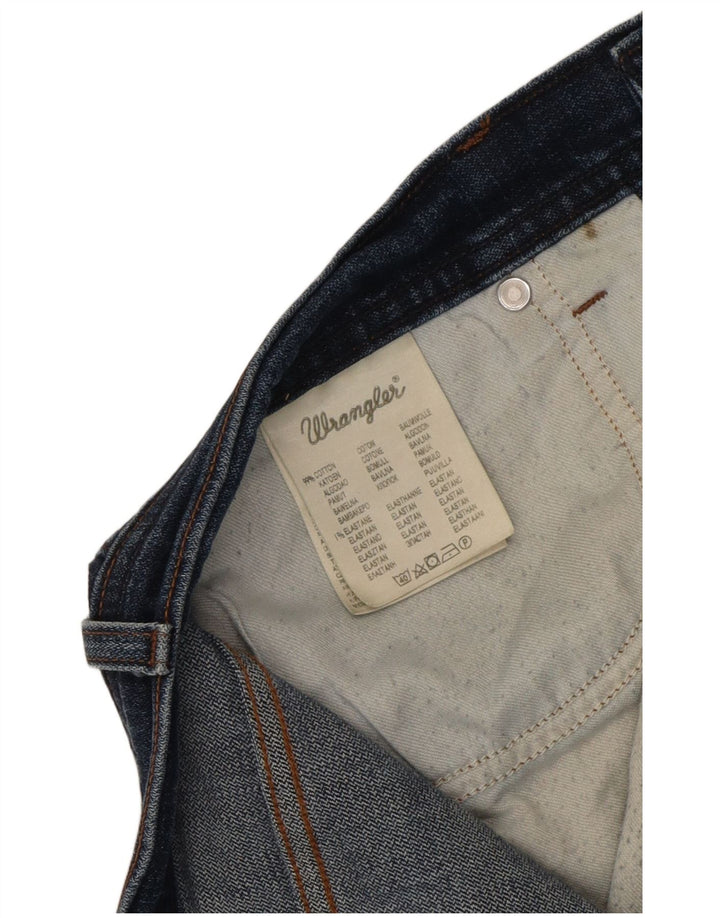 Shorts jeans masculino Wrangler W36 grande algodão azul